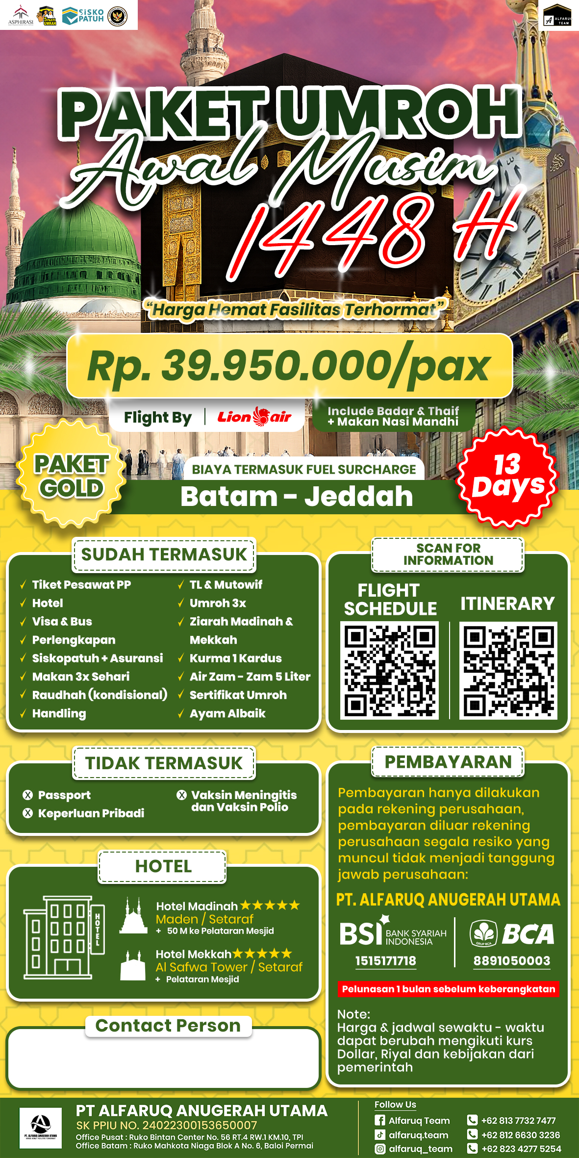 Paket PAKET GOLD AWAL MUSIM